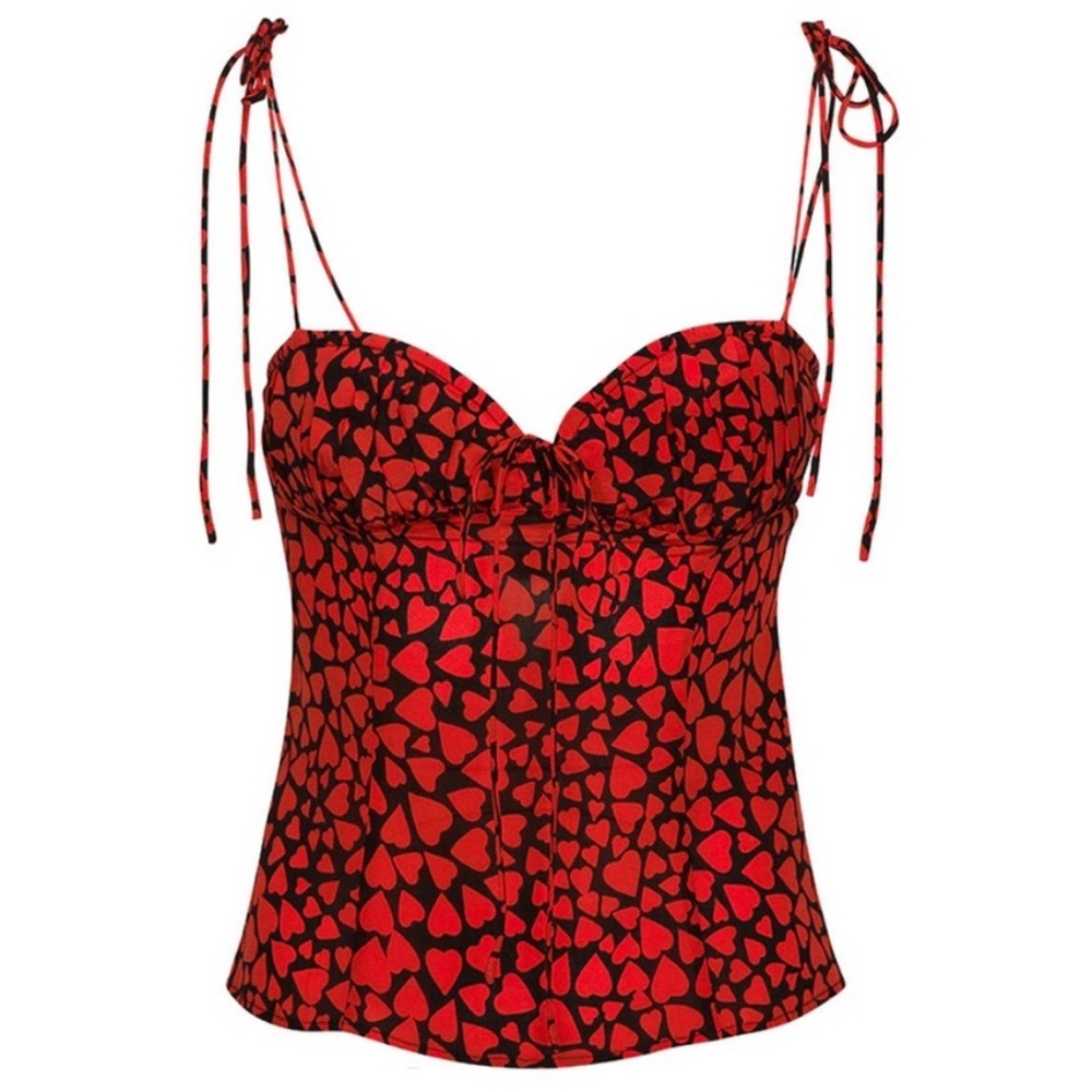 Realisation Par Ana Tank Top in Hearts